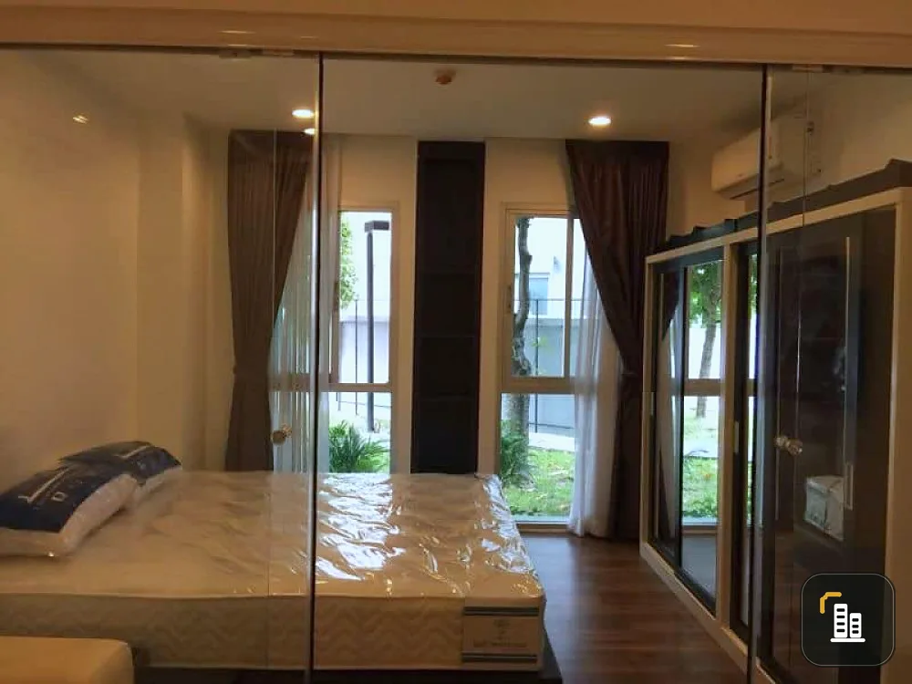Condo for sale, PARC EXO Kaset-Navamintra, garden view, fully furnished, ready to move in, don't miss it !!