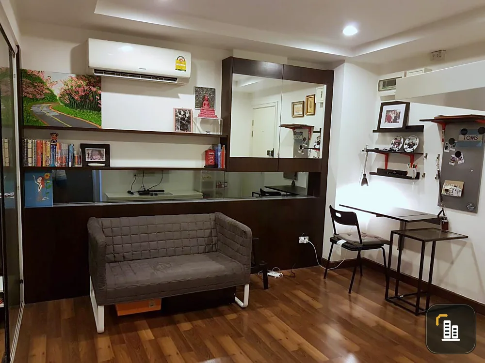 Condo PARC EXO Kaset-Navamintra for sale, beautiful room with furniture and electrical appliances. No reservation, can't do it anymore !!