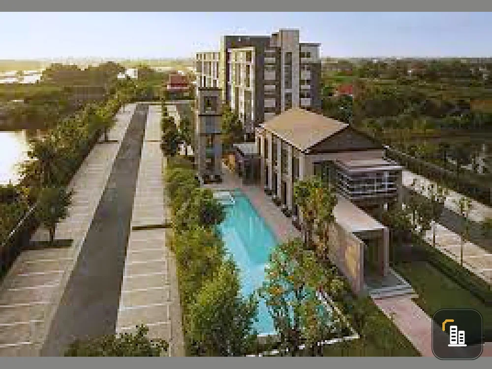 For rent, D Condo Campus Resort, ABAC Bangna, good location, convenient transportation, near shopping areas, don't miss it!!