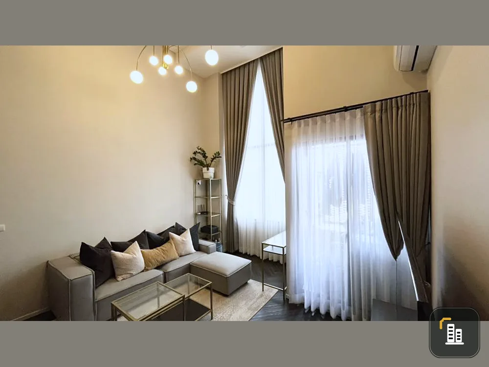 Condo for sale, Siamese Sukhumvit (On Nut), beautiful view, not hot, ready to move in, good location, don't miss it!!