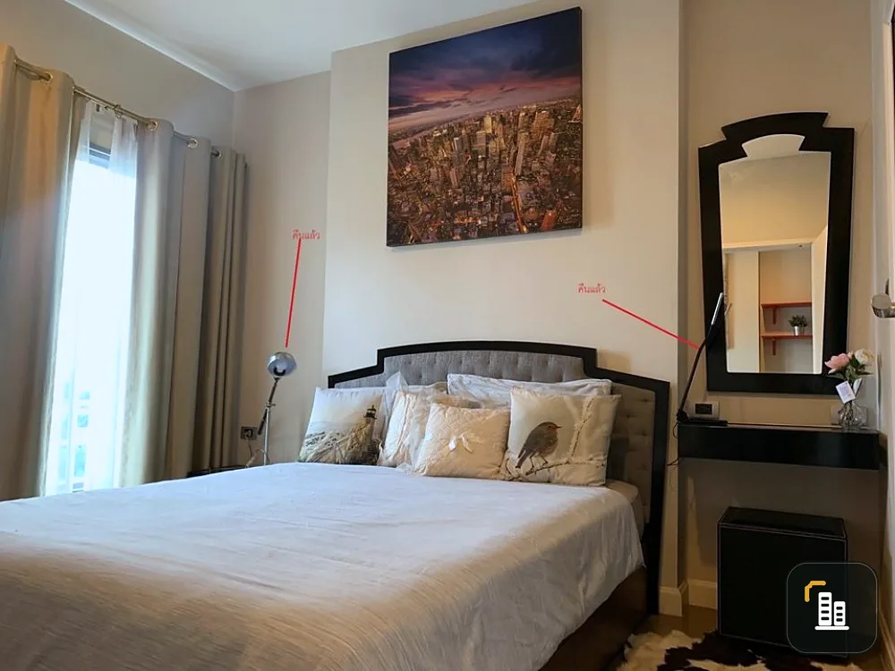 Condo for rent, The Crest Sukhumvit 34, near BTS Thonglor, fully furnished. Don't be late, book now!!