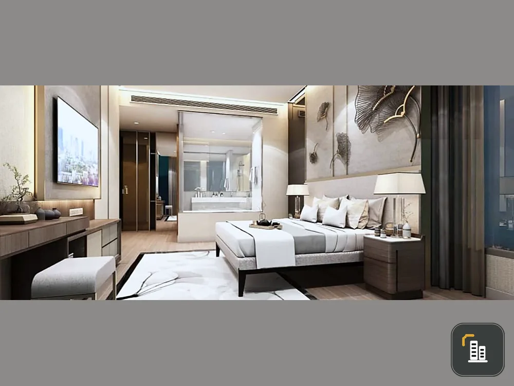 For Sale The Esse at Singha Complex, beautiful new room Built-in decoration in the whole room, very good view, hurry to be the owner