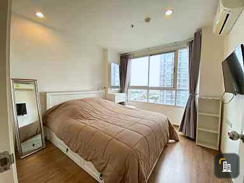Selling U Delight @ Talat Phlu Station, 18th floor, beautiful view, fully furnished and electrical appliances.