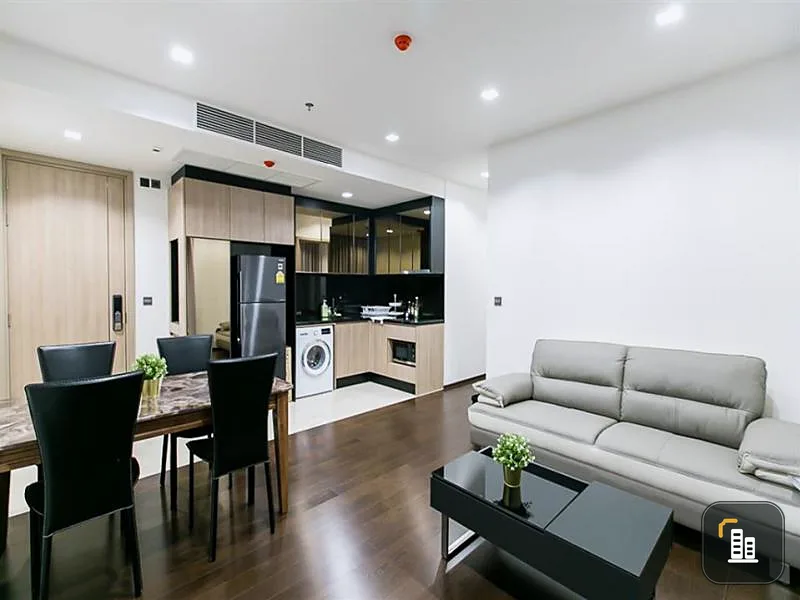 The Line Ratchathewi for rent, fully furnished, ready to move in. Nice room, soft bed like this. Must be booked!!