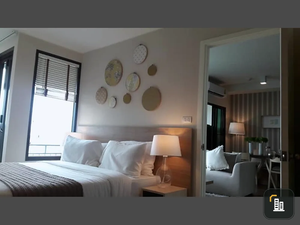 Condo for sale, U Delight Residence, Riverfront Rama 3, beautiful room, good location, complete central location