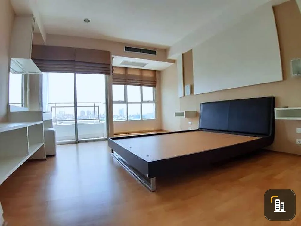 Sale The Inspire Place Abac Rama 9, 9th floor, fully furnished and electrical appliances.