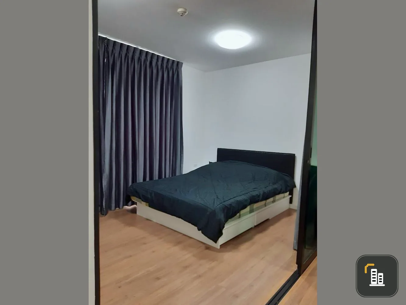 For rent, Icondo Salaya 2, this room is very satisfying, the price is great, the room is very spacious, the usable area is very satisfying. Book now, don't miss it.