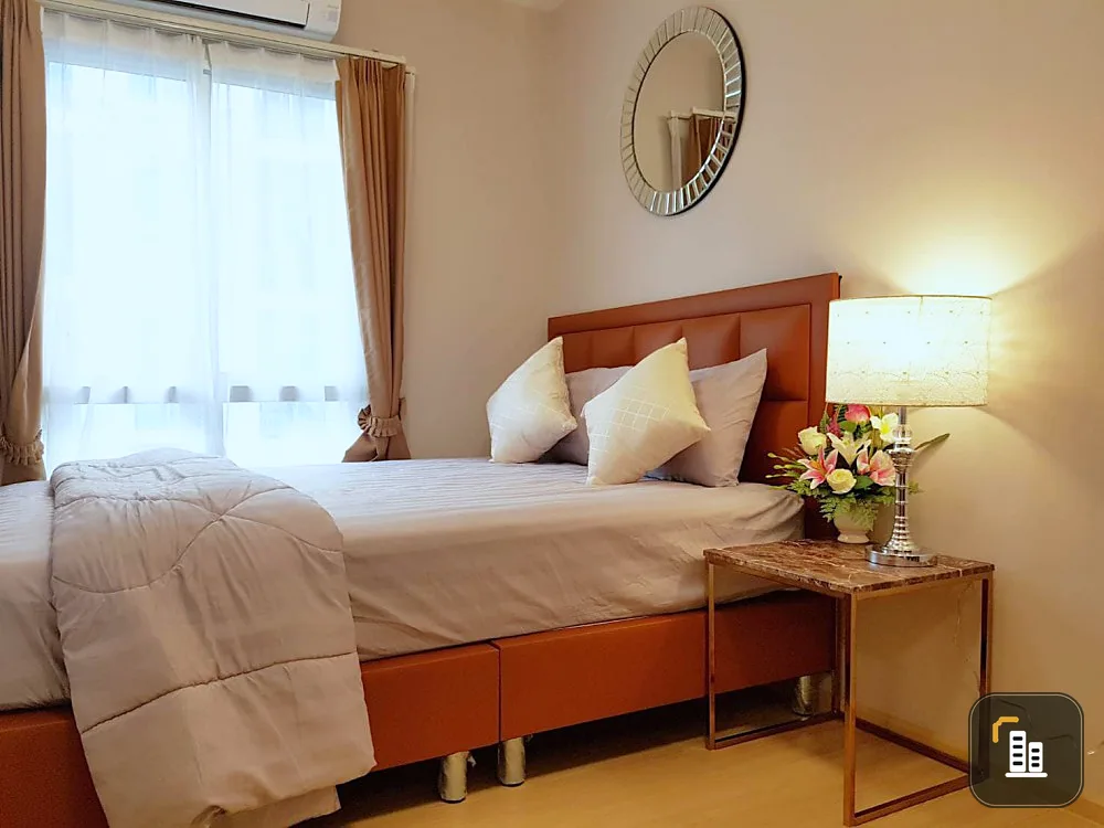 Sale Plum Condo Chaengwattana Station, beautiful room, good furniture, stylish decoration Become the owner