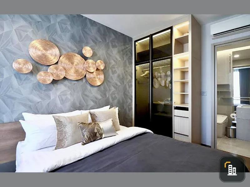 For rent, The Line Ratchathewi, beautiful room, very luxurious, 1 bedroom, fully furnished, very nice, hurry up, don't miss it.