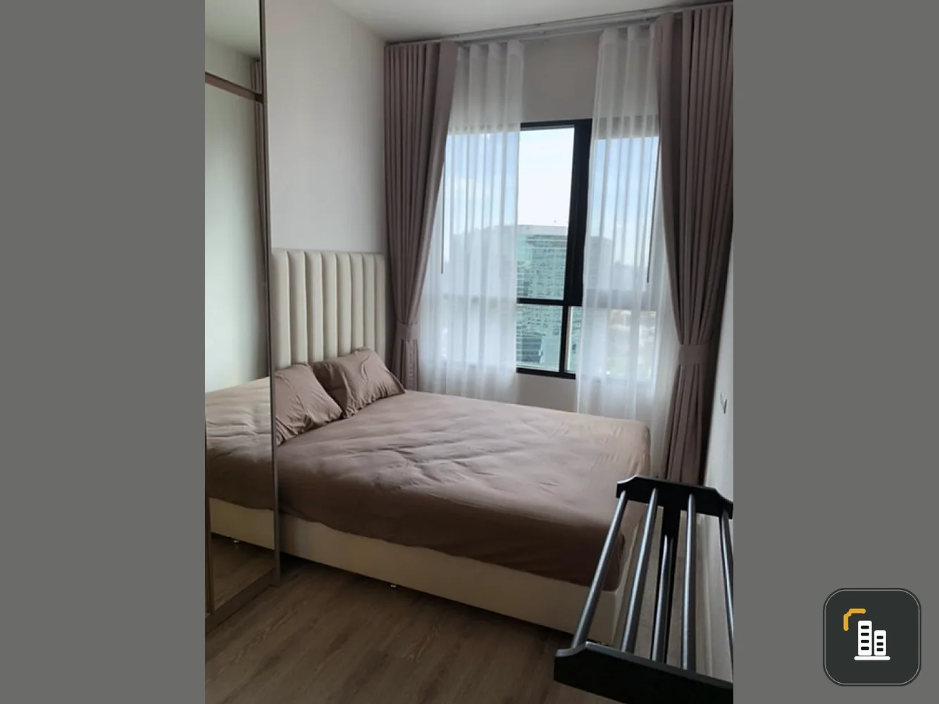 Condo for rent, Knightsbridge Prime Ratchayothin, 28th floor, high floor, clear view, fully furnished, very livable, book now.