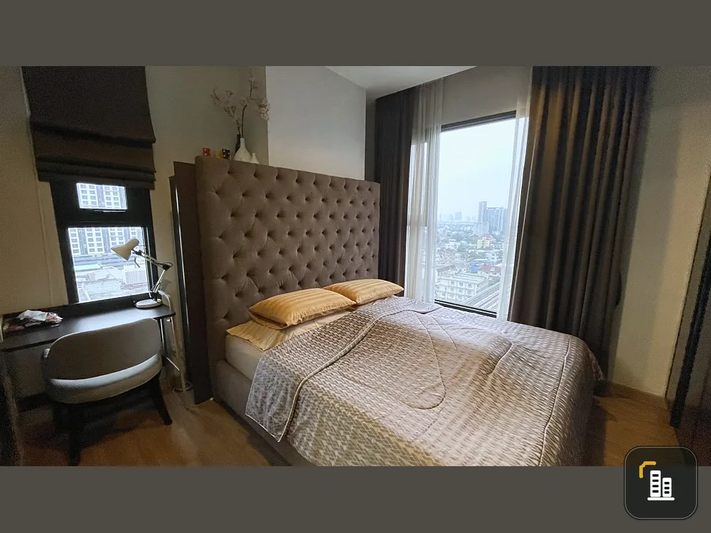 Condo for rent, Chewathai Residence, Bang Pho, 13th floor, fully furnished and electrical appliances. Book now.
