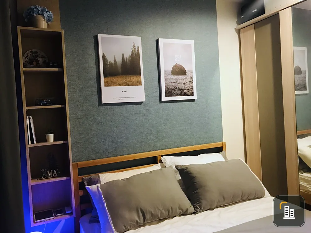 Sell/Rent Condo The Base Rama 9 - Ramkhamhaeng, corner room, beautiful view, fully furnished, book now!!