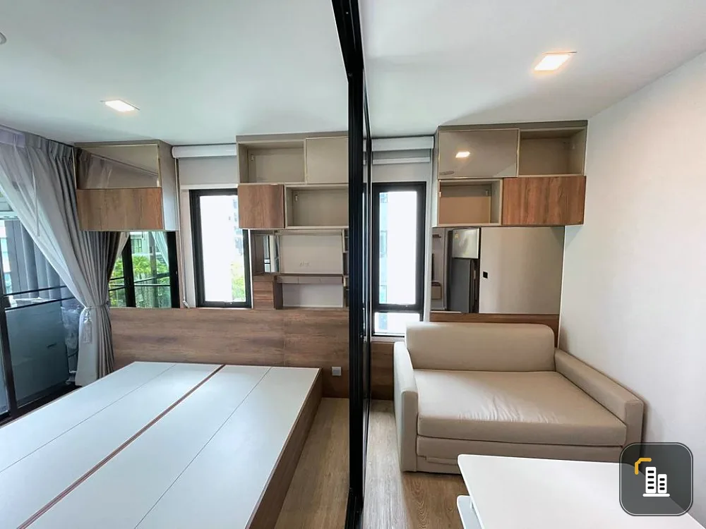 Kave town shift for rent, Building A, 4th floor, has a view of the pool and garden, very satisfying, fully built-in decoration Don't miss out on booking
