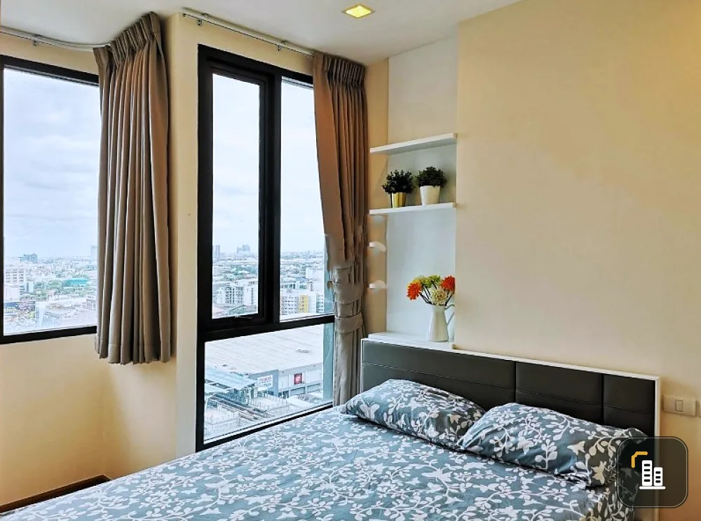 For sale rent Condo Q House Sukhumvit 79, near BTS On Nut, high floor, fully furnished, ready to move in, book now