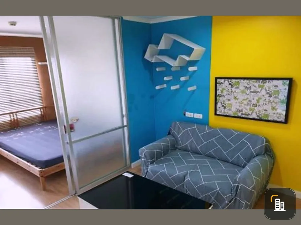 Condo for rent, Lumpini Ville Ratburana - River View, beautiful room, beautiful decoration, ready to move in. Don't miss it.