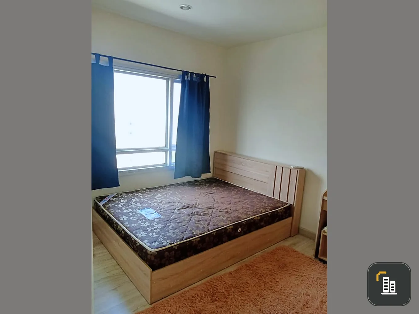 Condo for rent or sale, Manor Sanambinnam, 14th floor, fully furnished and electrical appliances. Bring your bag