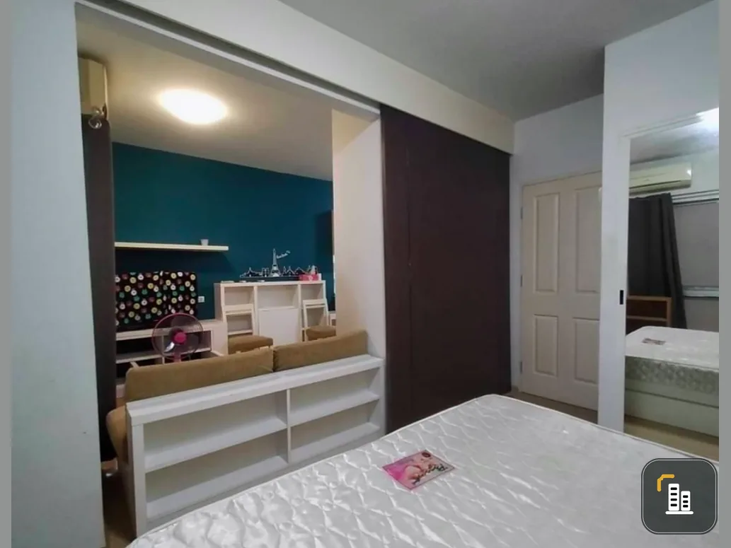 Condo for sale, A Space, Kasetsart, garden view, fully furnished, ready to move in. Don't miss it!!