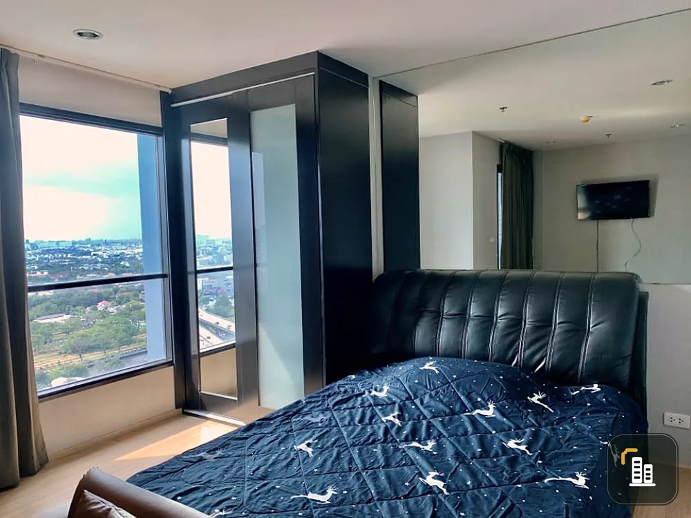 Sell/Rent Condo The Base Rama 9 - Ramkhamhaeng, fully furnished and electrical appliances. This price is worth it.
