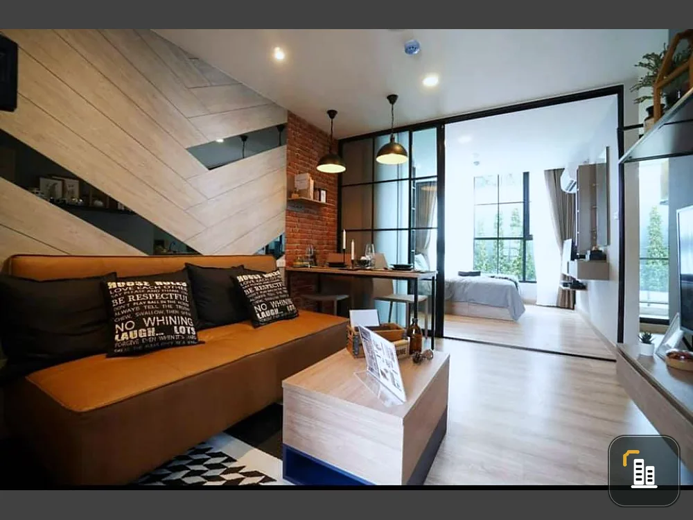 Condo for sale down payment The Cube Loft Nuanchan, Loft style condo, fully furnished. If you miss it, you will regret it !!