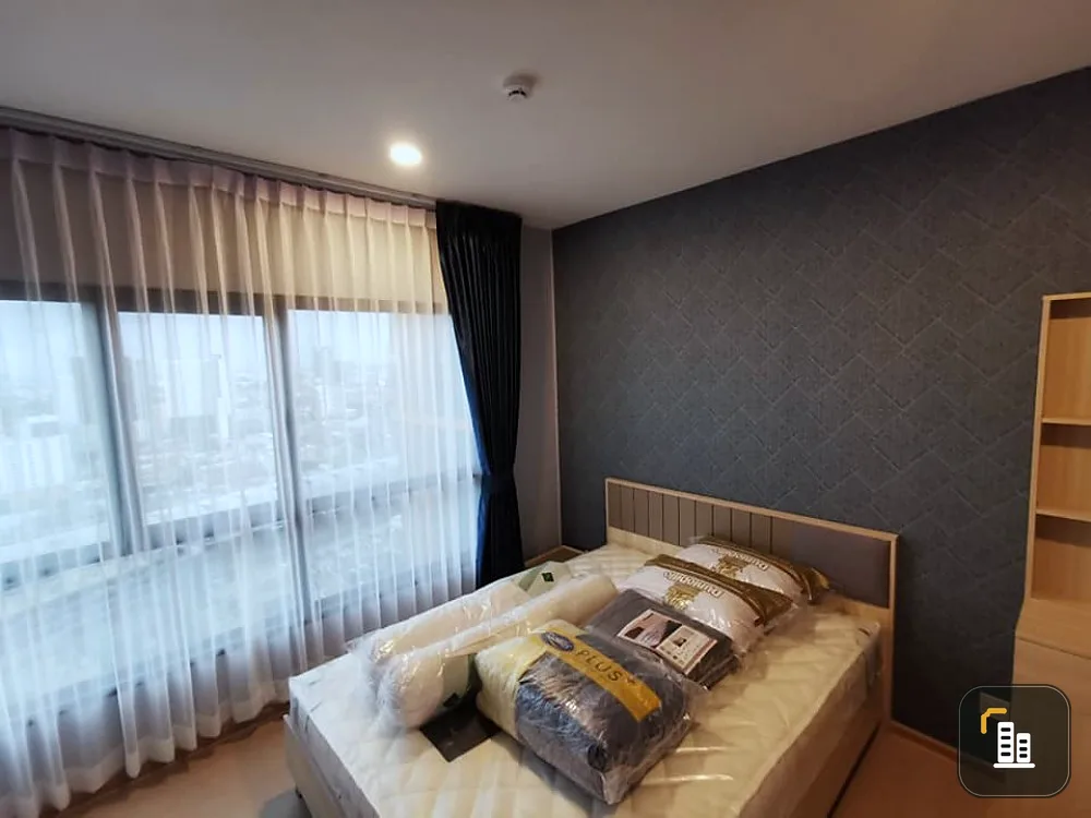 For rent, The Tree sukhumvit 71-Ekkamai, beautiful new room, fully furnished, great view, 2 storey curtains in every room, book now