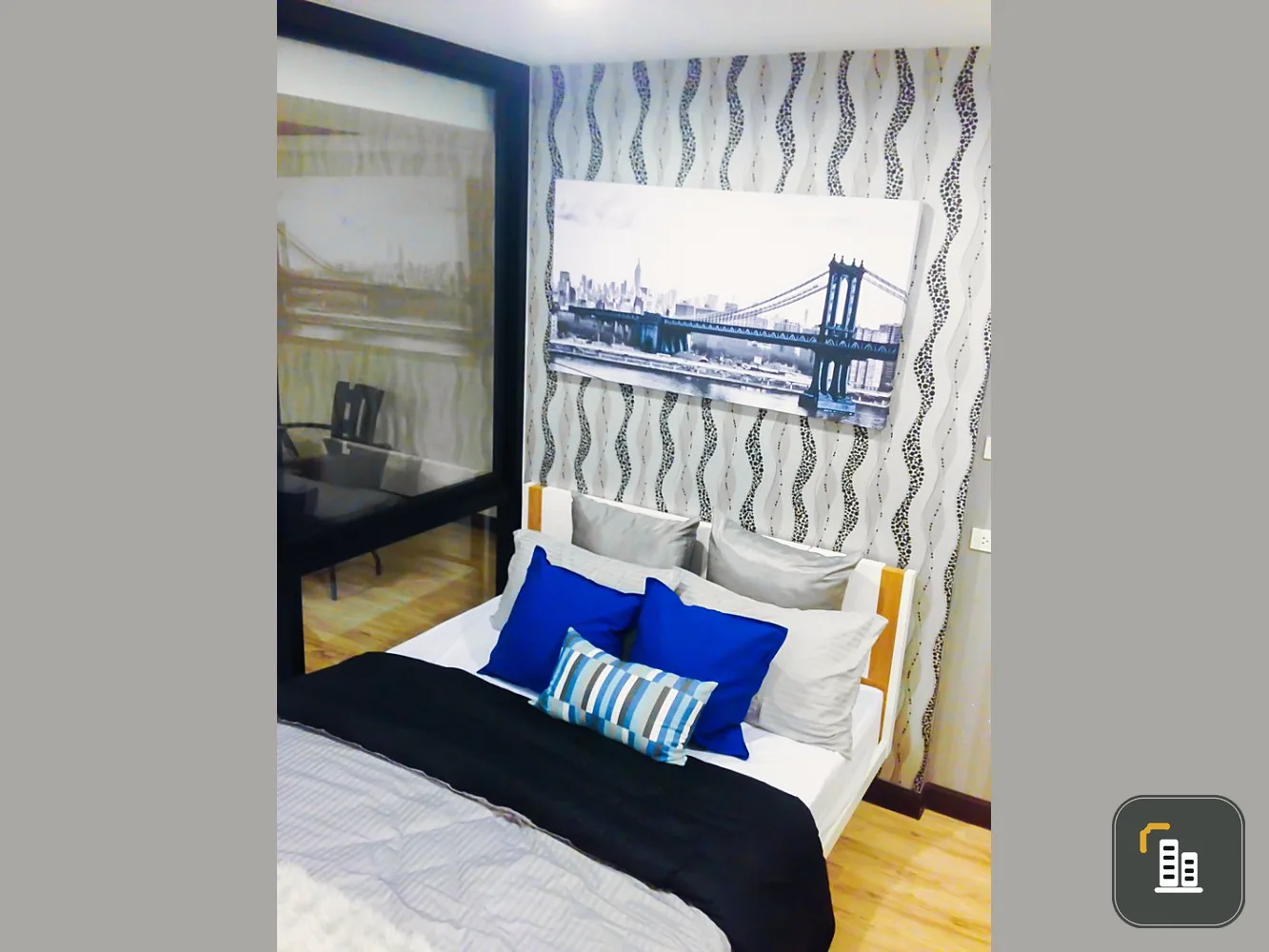 Condo for sale, Proud Posto Rama 2 - Phutthabucha, fully furnished, suitable for investment, hurry and grab it.