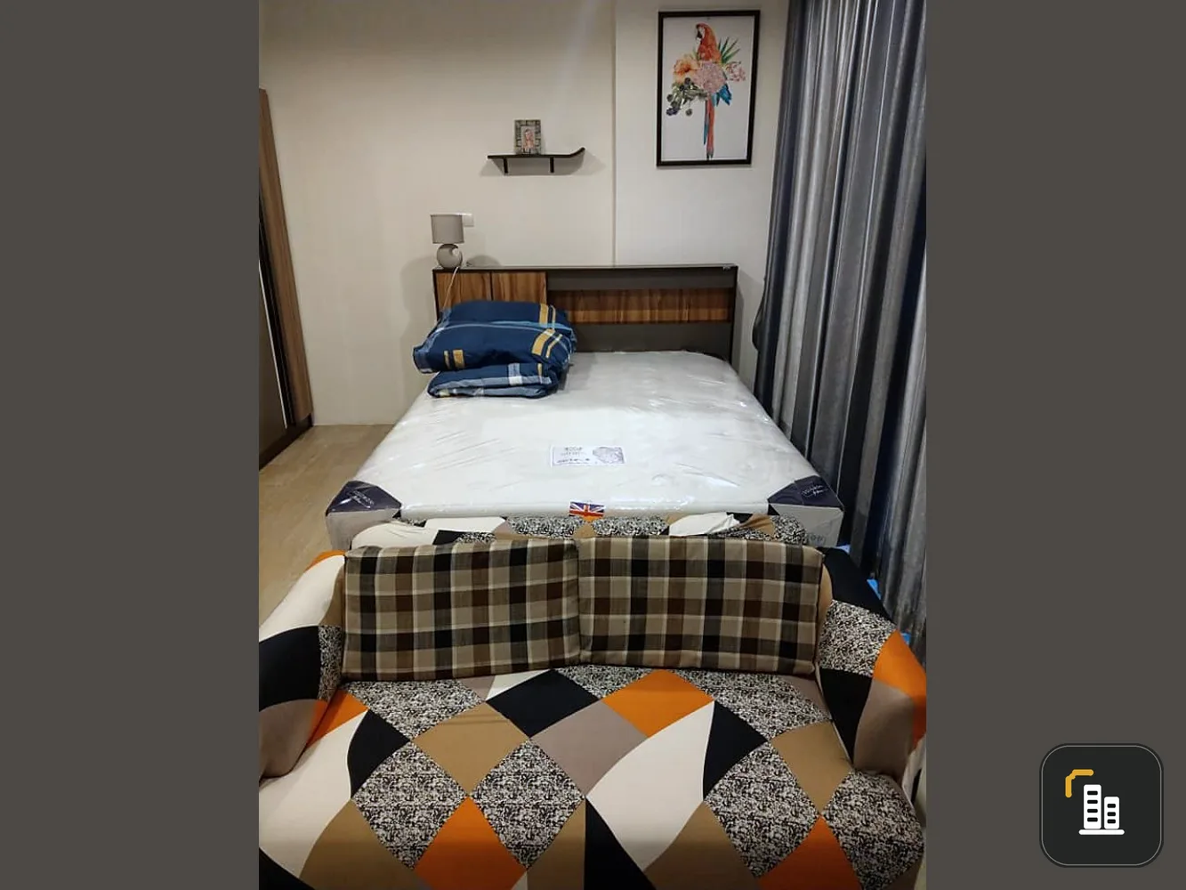Condo for rent/Sale Proud Posto Rama 2 - Phutthabucha, furnished room, ready to move in, fully furnished, hurry to reserve