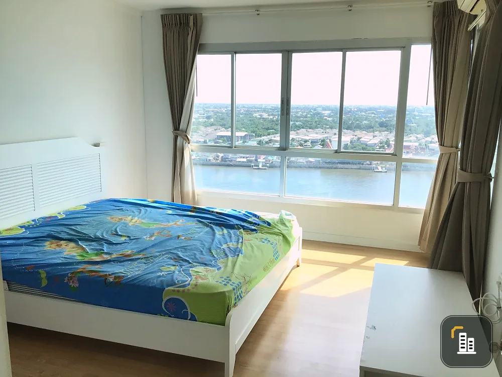 Condo for sale, Lumpini Ville Pibulsongkram-Riverview, 20th floor, fully furnished and electrical appliances.