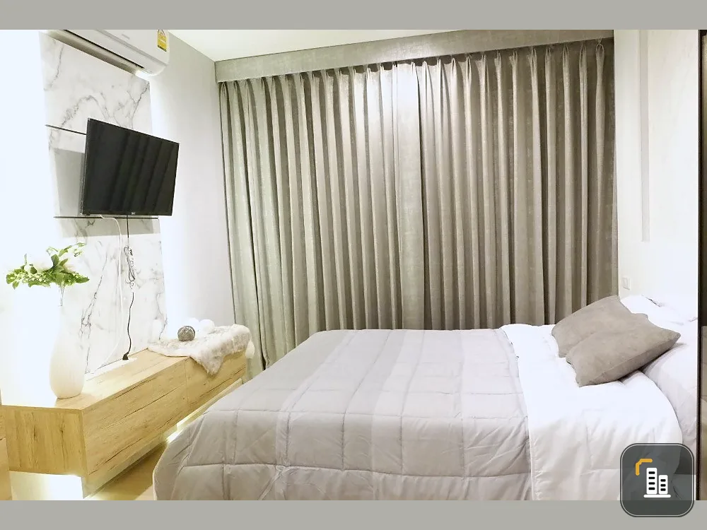 For rent!! Condo Life Sukhumvit 48, 15th floor, beautiful room, fully furnished, beautifully decorated, ready to move in, don't miss it!!