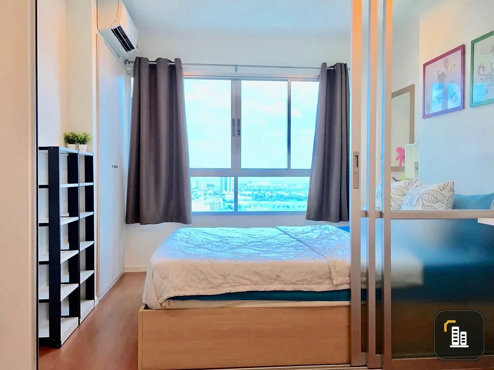 Condo for sale, Lumpini Park Rattanathibet-Ngamwongwan, 25th floor, fully furnished and electrical appliances.
