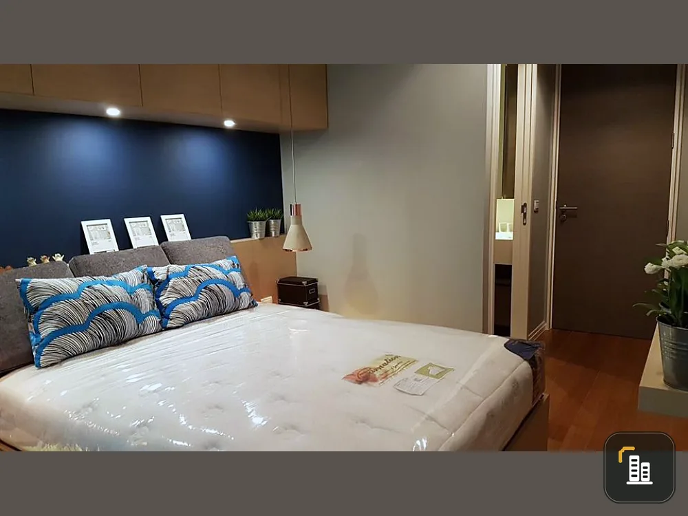 Condo for rent, The River, 53rd floor, river view, beautiful room, luxurious decoration, very nice, book now, don't wait.