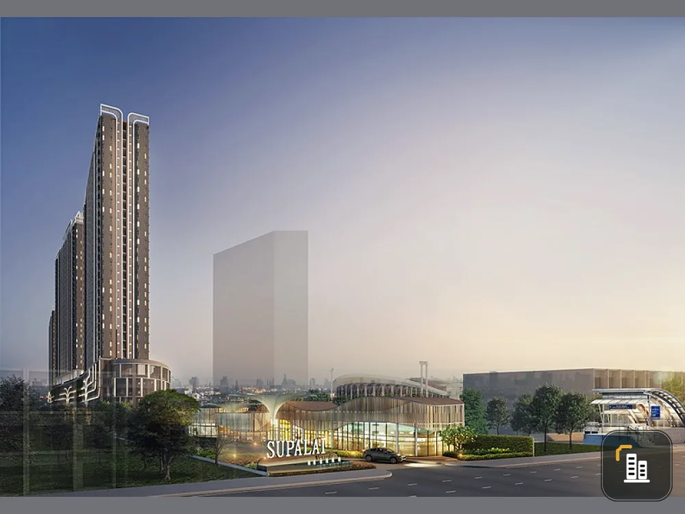 Sale down payment, Condo Supalai Veranda Ramkhamhaeng, good location, high floor, good view, don't miss it.