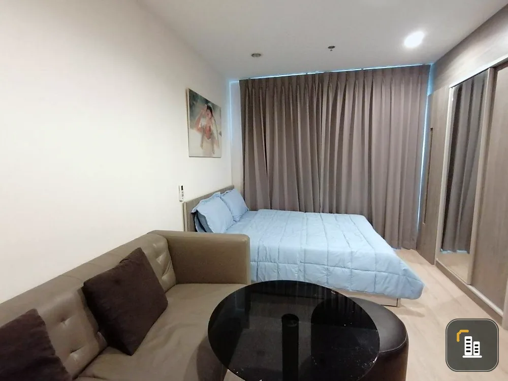 For rent Ideo Sathorn-Tha Phra, very beautiful room, well furnished, high floor, unblocked view Privacy, book now