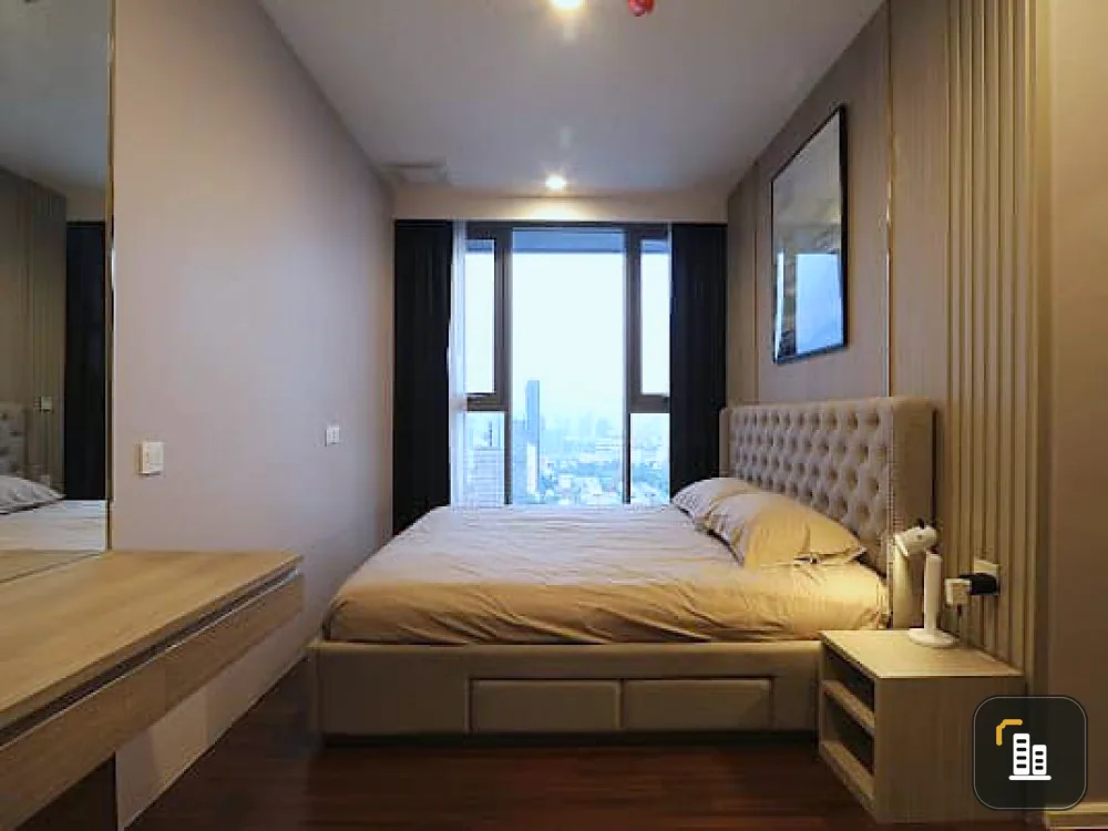 Condo for rent Whizdom Inspire Sukhumvit, fully furnished, high floor, golden location, do not miss!!