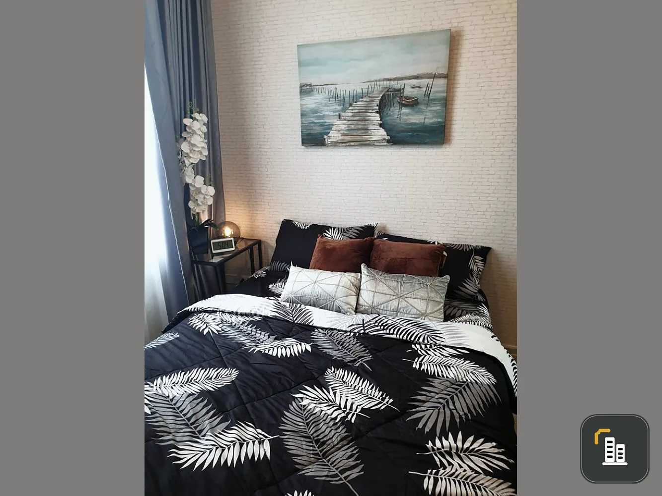 Condo for rent, Knightsbridge Collage Ramkhamhaeng, beautiful room, ready to move in. Don't wait.