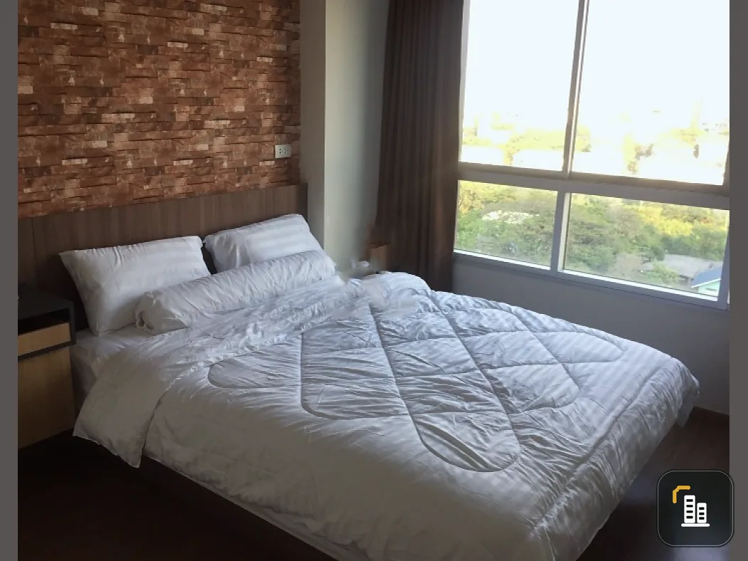 Condo for sale U Delight @ Huamark Station The room faces east. All electrical appliances, don't wait.