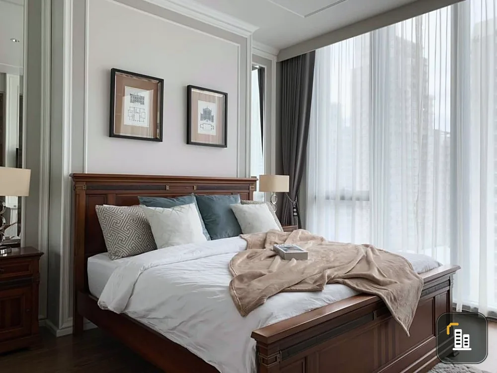Condo for rent, Kram Sukhumvit 26, beautiful room, ready to move in. Can't miss it