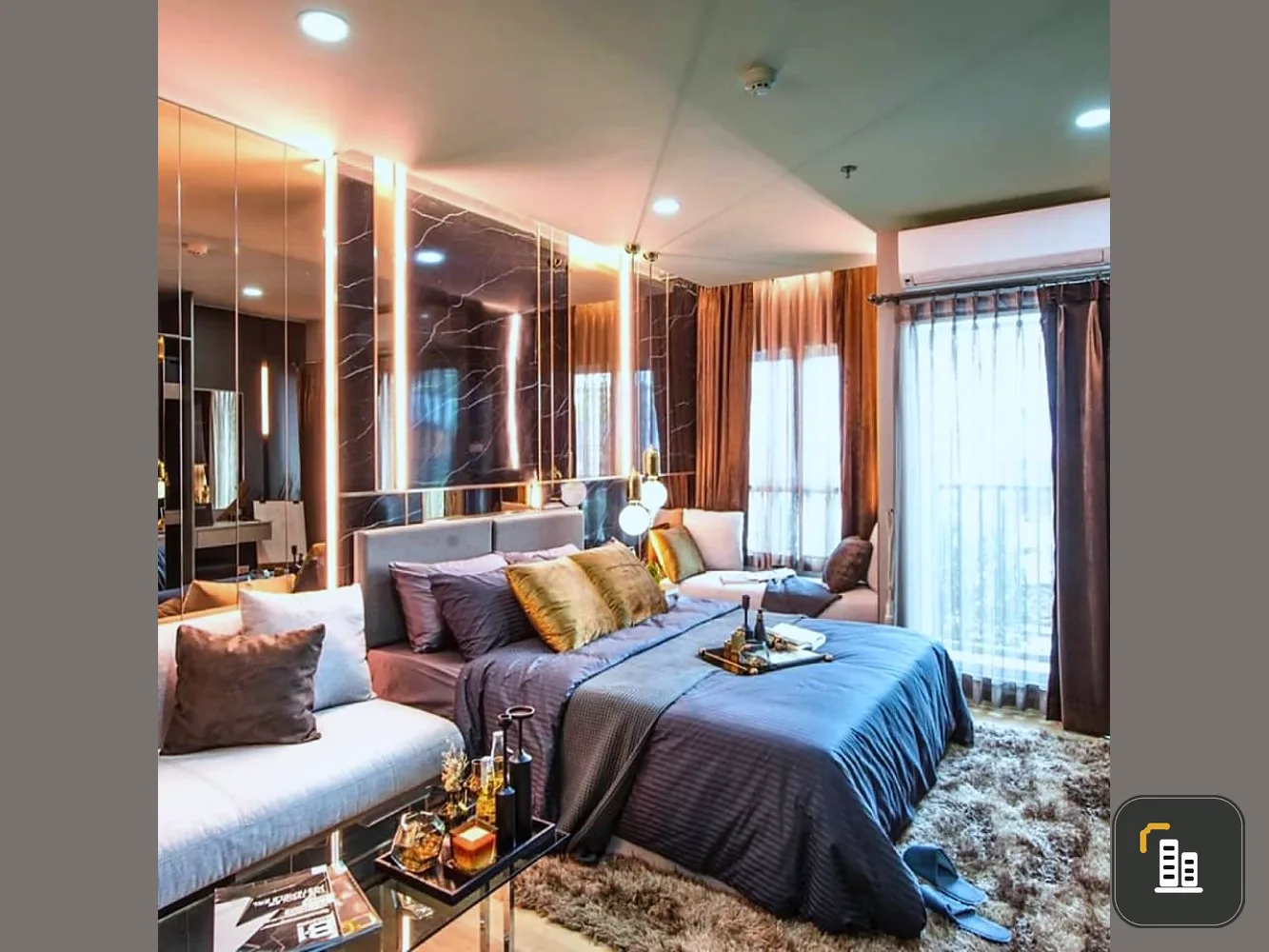 Sale down payment, Supalai Veranda Condo, Sukhumvit 117, 17th floor, city view, near BTS, with lots of free gifts, book now!