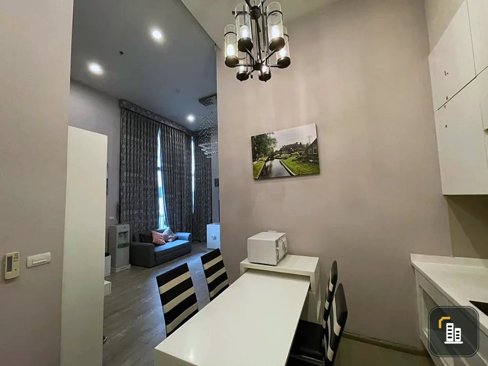 Condo for rent, Pine by Sansiri, 8th floor, fully furnished and electrical appliances. Book now. Hurry up.