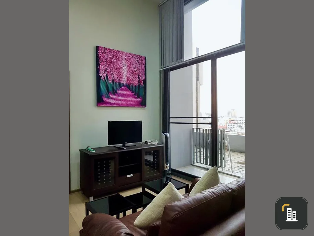 For rent PYNE by Sansiri, beautiful room, decorated with simple style, 1 bedroom, fully furnished, ready to move in. Book now. Hurry up.