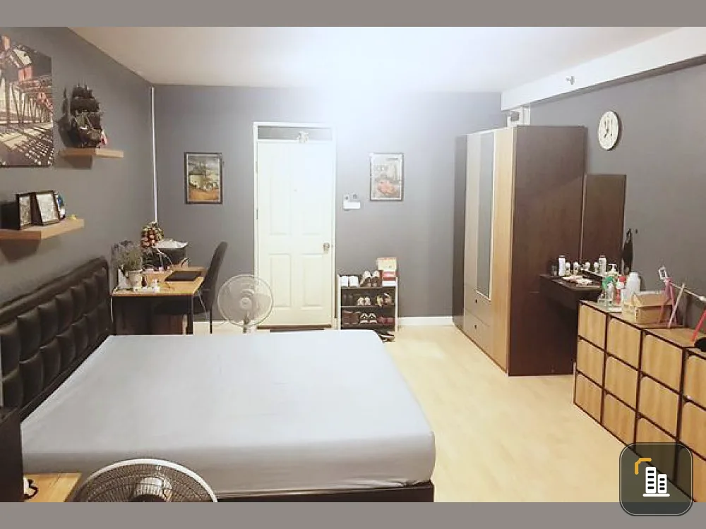 City Home Ratchada-Pinklao for sale. Fully furnished studio room Chao Phraya River view This must be reserved!!