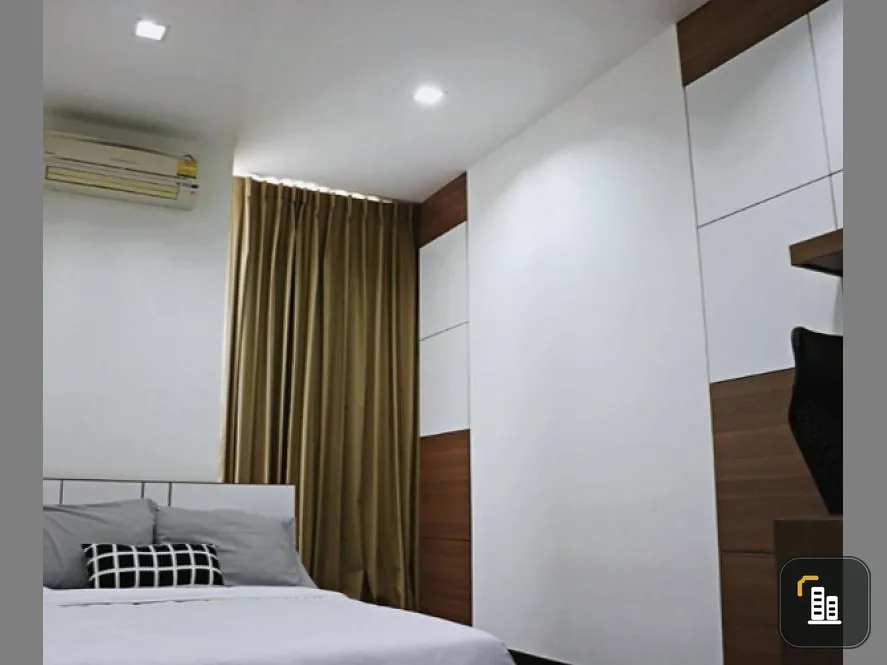 For rent, Ideo Q Phayathai, beautiful room, 1 bedroom, decorated with tone control, very pleasant, book now, don't wait, hurry up