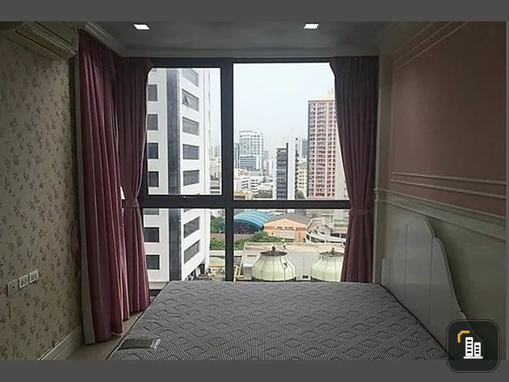 For rent, Ideo Q Phayathai, luxuriously decorated room, 1 bedroom, next to the whole room, beautiful view, sweet lady Don't miss it