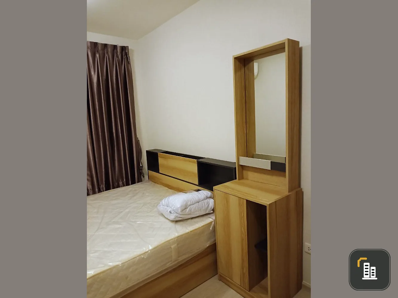 Condo for sale, Plum Condo Ramkhamhaeng 60 Interchange, 7th floor, fully furnished and electrical appliances.