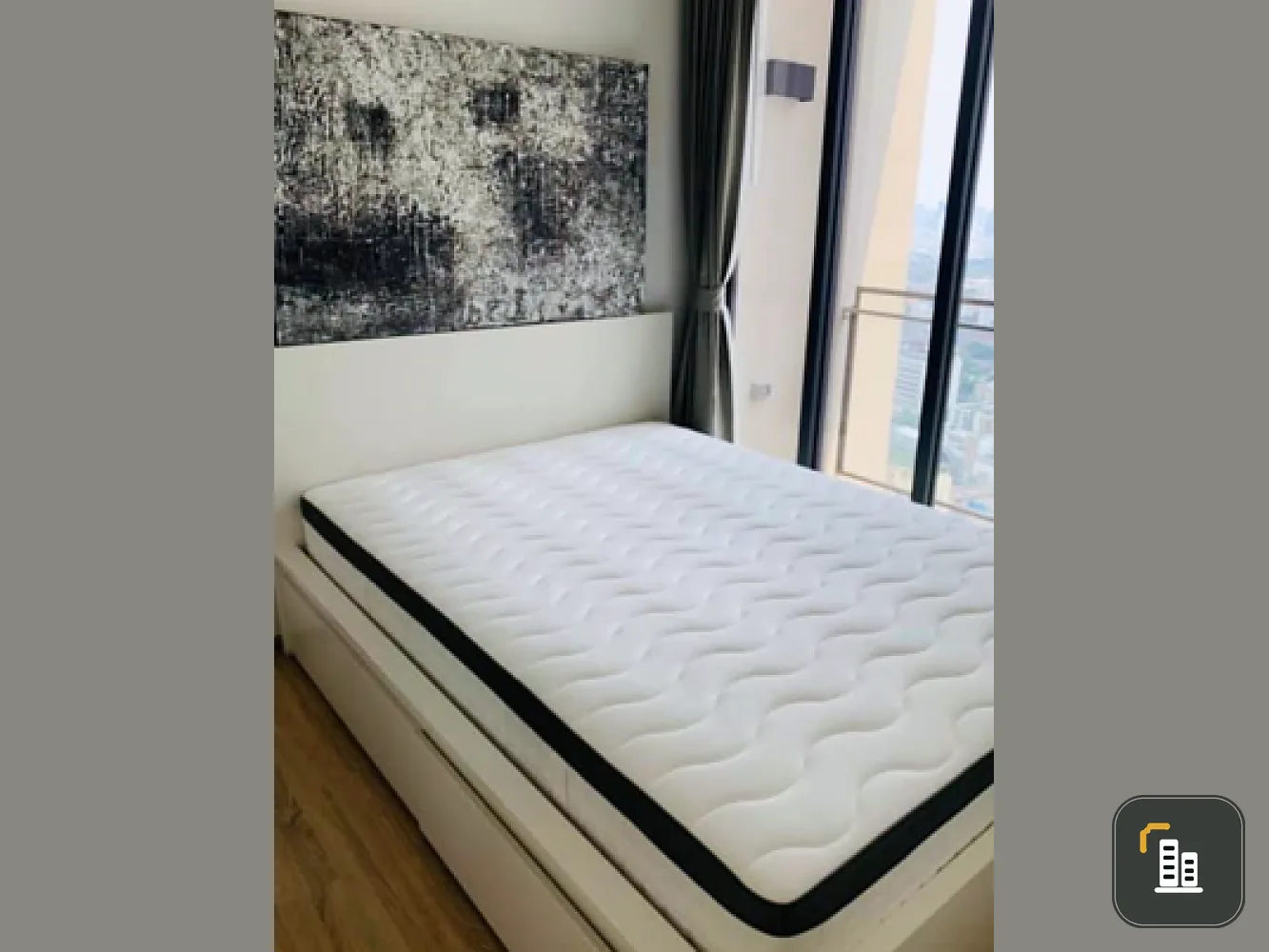 Condo for rent, The Line Phahon-Pradipat, near BTS Saphan Khwai, ready to move in. Don't miss it.