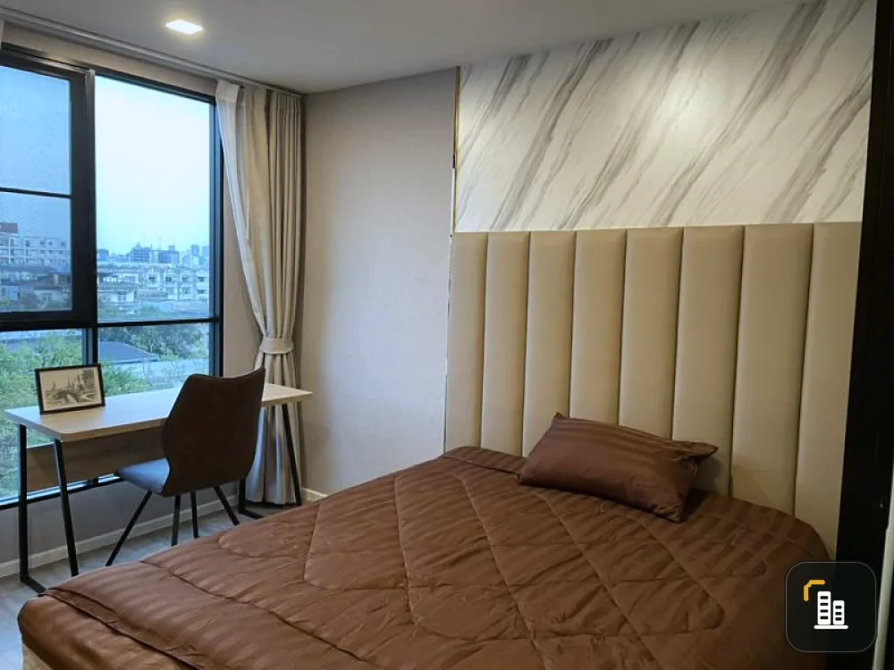 Condo for rent, Atmoz Ladprao 15, 6th floor, beautiful room, fully furnished. You can carry your bags in. Book now.