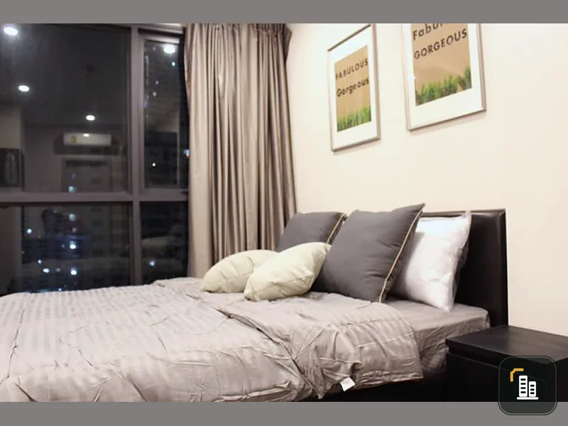 Condo for rent, Ideo Q Ratchathewi, beautiful room, fully furnished You can carry your bag in.