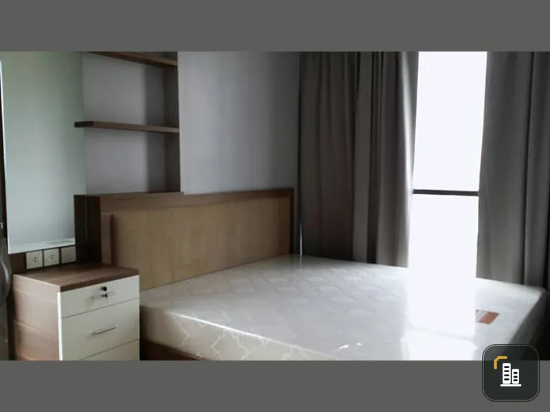 Condo for rent, IDEO Q Ratchatewi, ready to move in. One bag can move in. Hurry up. If you are slow, you will miss it.