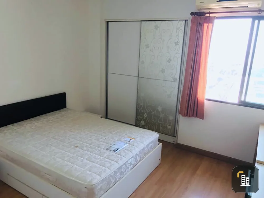 Condo for rent, Supalai City Resort Ramkhamhaeng, corner room, high floor, cool weather, don't miss it