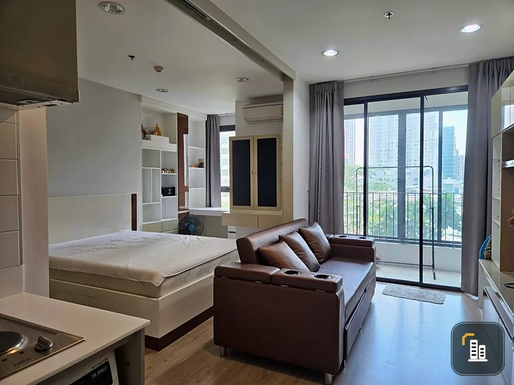 Condo for sale,for rent Ideo Q Ratchathewi, beautiful decoration, Buitin, the whole room, Hi Gloss, thick, full set like this, hurry up