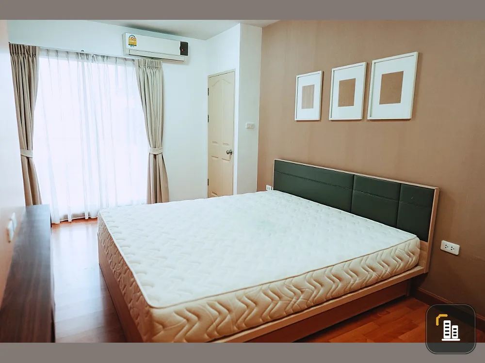 For rent Supalai City Resort Ratchada-Huay Kwang. Built-in room with full set of furniture North side balcony